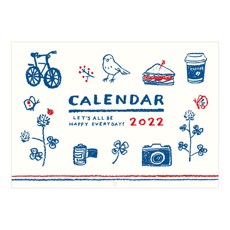 2022 RYU-RYU Wall Calendar/ Illustration Life eslite誠品