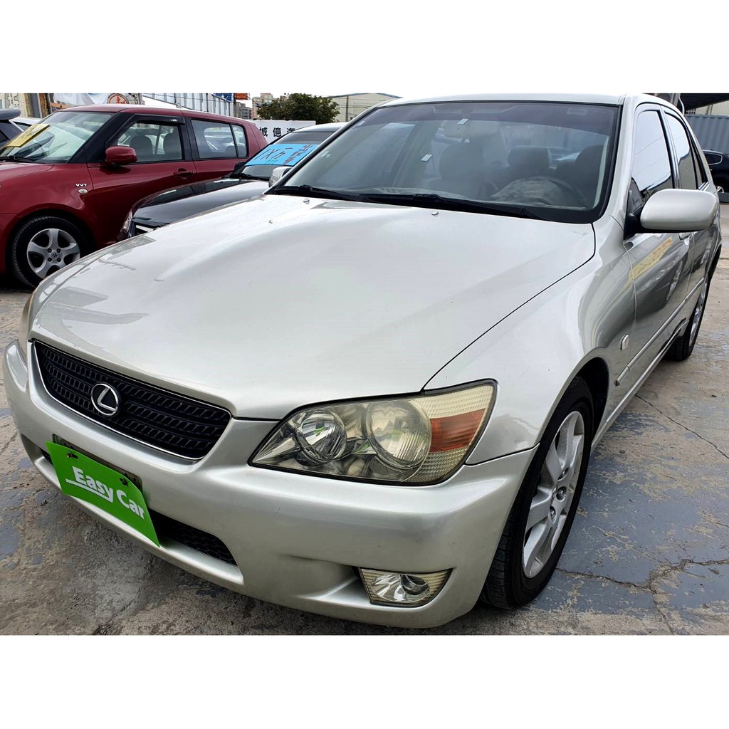2002年lexus Is200 2 0 銀車況極優無待修 原汁原味無改裝 內外都很新 蝦皮購物