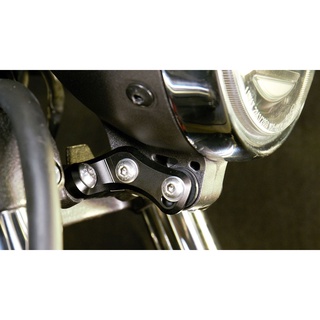 本田HONDA CB350/CB350RS CNC鋁合金陽極 大燈頭燈支架燈耳吊架