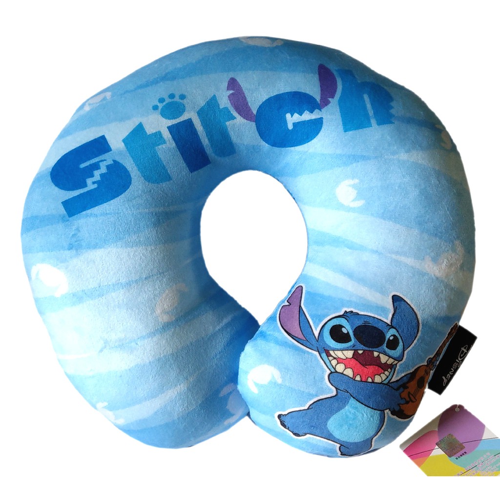 卡漫城 - 史迪奇 頸枕  ㊣版 Stitch 醜丫頭 U型枕 車用 星際寶貝 午休枕 午安枕 迪士尼 Scrump