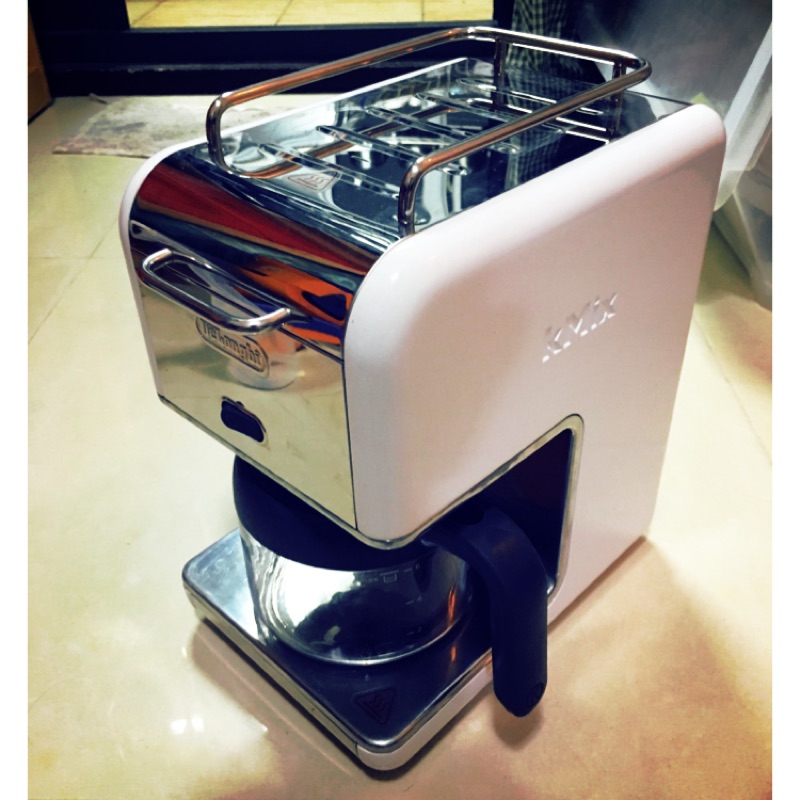 DELONGHI 迪朗奇 全自動滴漏式咖啡機 CMB6-WH 0.78L 二手 無法加熱 壞了