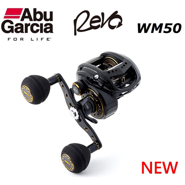 Abu Garcia Revo BigShooter WM50 小烏龜 雙軸 捲線器