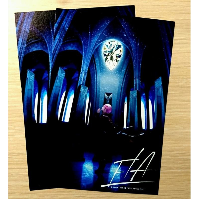 現貨2 Egoist 英雄運命の詩演唱會現場限定特典明信片fate 蝦皮購物