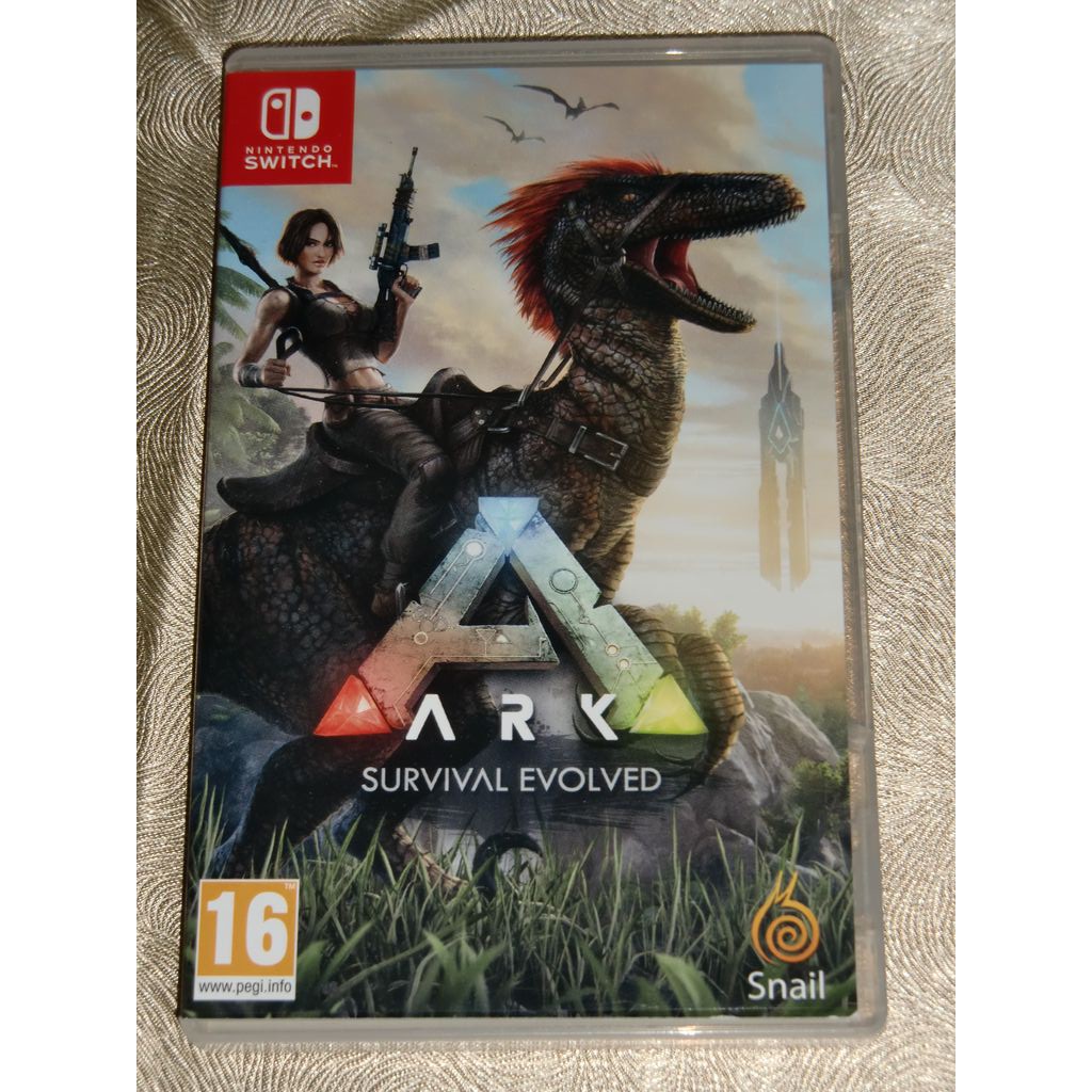 Ns 方舟生存進化中文版歐版封面二手switch Ark Survival Evolved 蝦皮購物