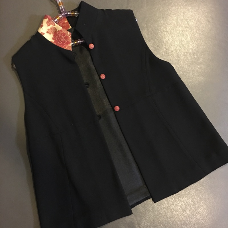 春稻專櫃同款訂製服全新中國風外搭背心 蝦皮購物