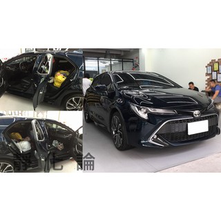 靜化論-臺中 Toyota Auris corolla sport 適用 (四門氣密) 全車氣密套組 汽車隔音條 公司貨