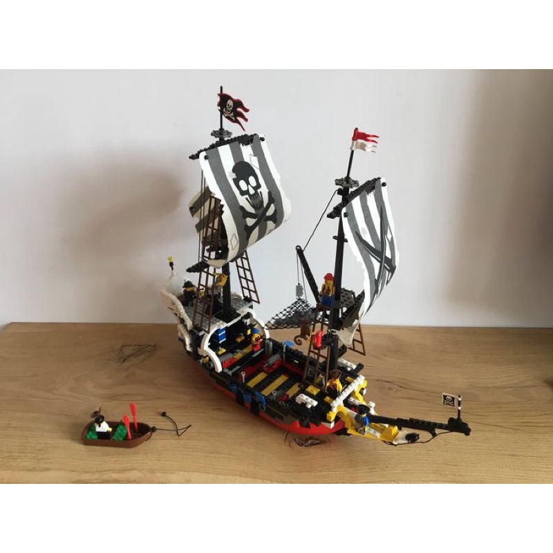 LEGO樂高經典絕版Pirate南海海盜系列6289 Red Beard Runner紅鬍子海盜船二手美品