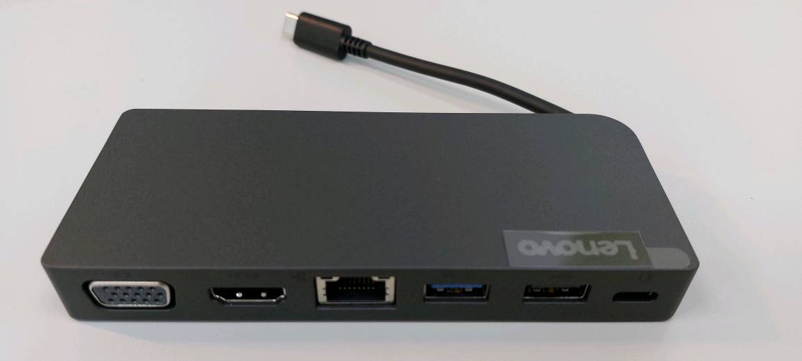 現貨Lenovo Powered USB-C Travel Hub 4X90S92381 聯想配件原廠保固集線器| 蝦皮購物