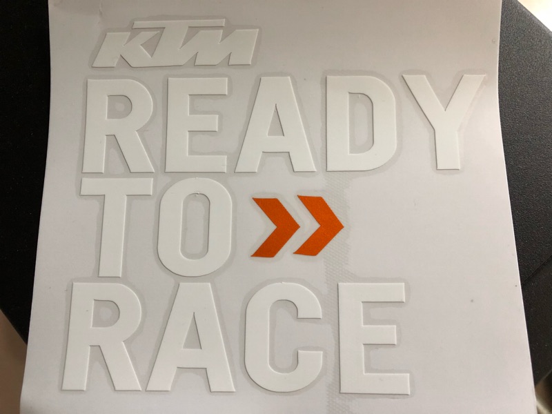 現貨-限量供應]KTM READY TO RACE 150 390 790 1290 貼紙反光防水| 蝦皮購物