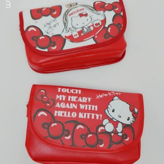 日貨 hello kitty 肩背包 可觸控 附背帶 側背包 手拿包 化妝包 凱蒂貓 三麗鷗 正版 T00120318