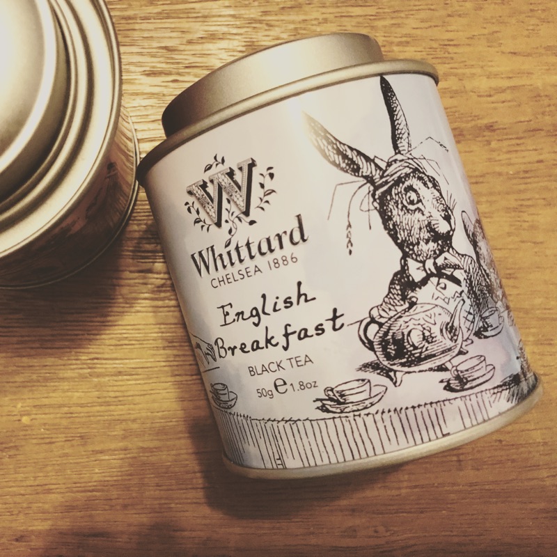 Whittard愛麗絲夢遊仙境 罐裝茶葉 50g  英國早餐茶