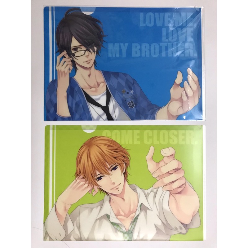 Brothers Conflict 兄弟戰爭朝日奈椿梓棗吊飾資料夾 蝦皮購物