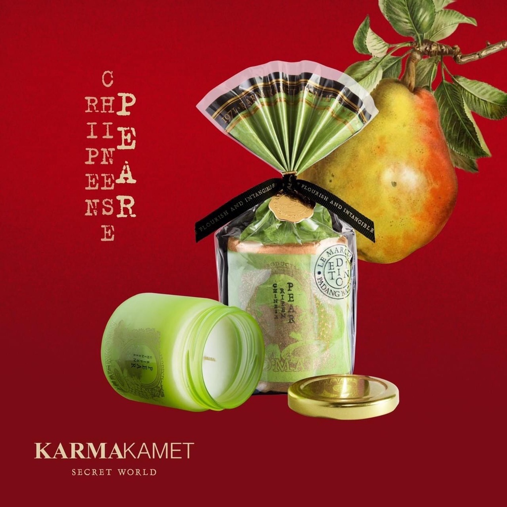 泰國🇹🇭 KARMAKAMET 果香罐裝蠟燭 Fruits Perfume Jar Candle