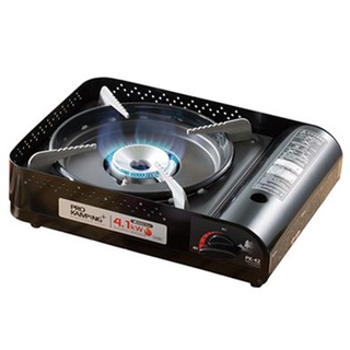 Pro Kamping 領航家 PK-42 高功率瓦斯爐 4.1kW 磁吸式上罐 黑森爐 日本製《臺南悠活運動家》