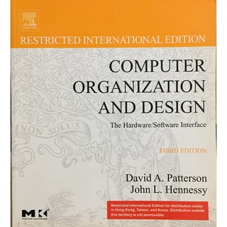 計算機組織與結構computer organization and design(原文書)