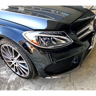 IDFR-ODE 汽車精品 BENZ 賓士 C CLASS C-W205 鍍鉻大燈框 前燈飾框