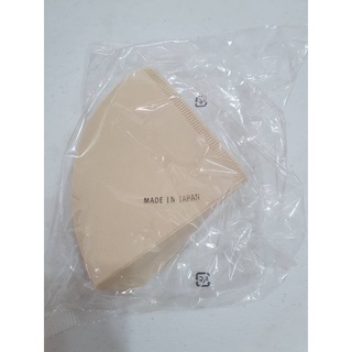 【蜜珞咖啡】日本製 三洋 Ｖ型 錐形 濾紙 營業用自用 同KONO代工廠V01 無漂白100入 手沖咖啡
