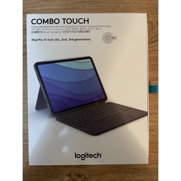 logitech combo touch 鍵盤 注音 iPad Pro 11 全配