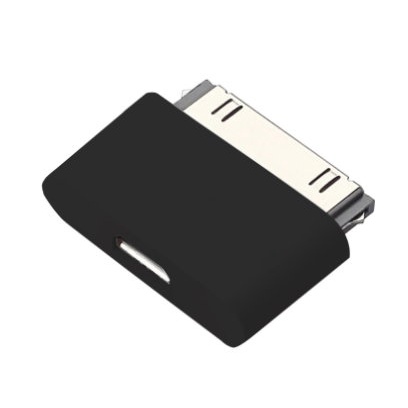 台灣現貨出貨 Micro USB 轉 適用iPhone 4 轉接頭 30pin 充電線 適用iPad 2 USB 充電器