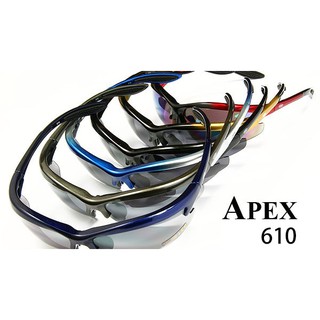 |王子戶外|APEX台灣 610偏光款抗UV400太陽眼鏡/護目鏡/墨鏡可加近視內框 戶外/慢跑/單車/開車/釣魚