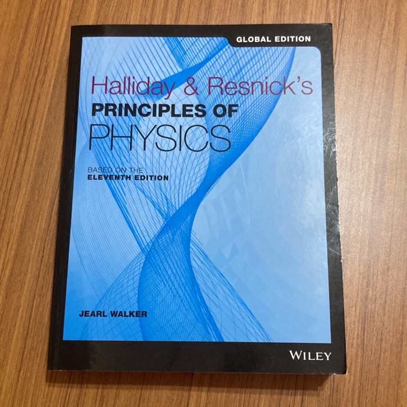 ‼️全新馬上出貨‼️Principles of physics 11 edition大學物理原文用書