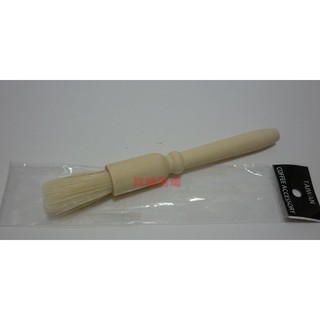 (玫瑰Rose984019賣場)臺灣製~咖啡磨豆機清潔刷(清潔毛刷)~採用天然豬鬃毛製成.木製原天手柄
