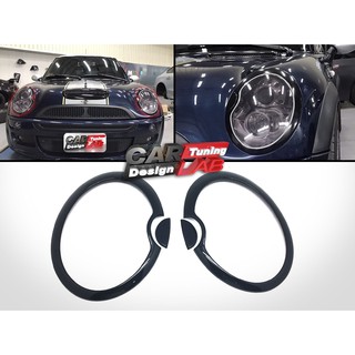 迷你Mini Cooper R50 R52 R53 黑亮前大燈框 尾燈新款