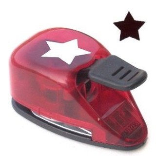 21A 中星星 尺寸約:2.7cm 中型造型打孔器 造型打洞器 打洞機 打孔機 臺製