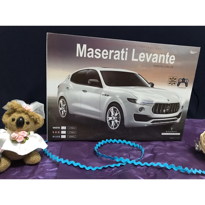 日本空運 全新未拆 Maserati Levante 遙控車 模型車 交換禮物 聖誕節禮物