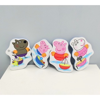 伊斯坦寶小物｜美國正版 佩佩豬 peppa pig 拼圖🧩 洗澡玩具 兒童寶寶 艾莎 蜘蛛人 彩虹小馬 壁貼 泡綿 貼片