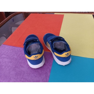 adidas小童鞋藍