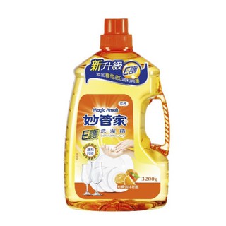 含稅附發票【史代新文具】妙管家 E護洗潔精/洗碗精 3200g DWE320 超取限購1桶