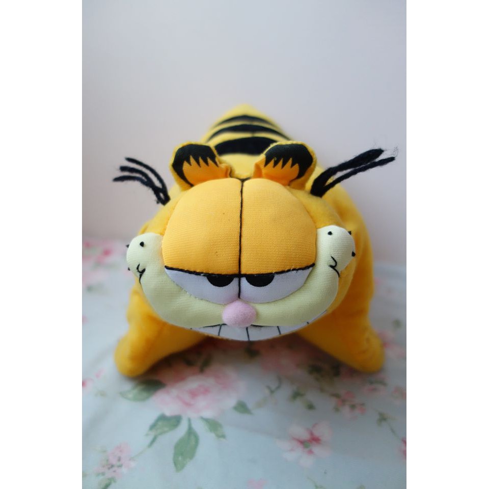 Garfield 加菲貓 可以打開當墊子或枕頭 娃娃 玩偶
