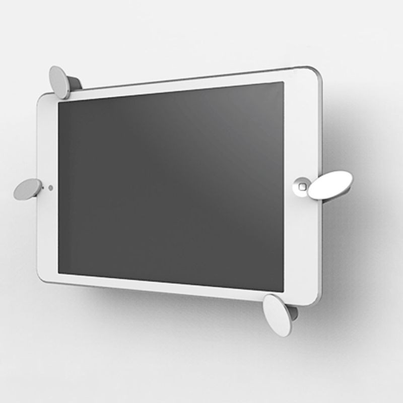 1個平板電腦機箱掛架ipad通用鋁合金支架適用於ipad Iphone的通用鋁合金平板電腦壁掛支架架360旋轉轉片支架 蝦皮購物