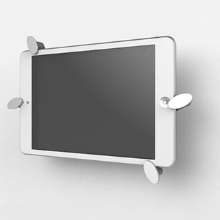 1個平板電腦機箱掛架ipad通用鋁合金支架適用於ipad Iphone的通用鋁合金平板電腦壁掛支架架360旋轉轉片支架 蝦皮購物