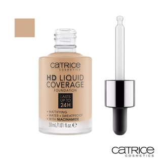 【Catrice 卡翠絲】瓷肌柔焦粉底液30ml#032裸粉色(台灣總代理)