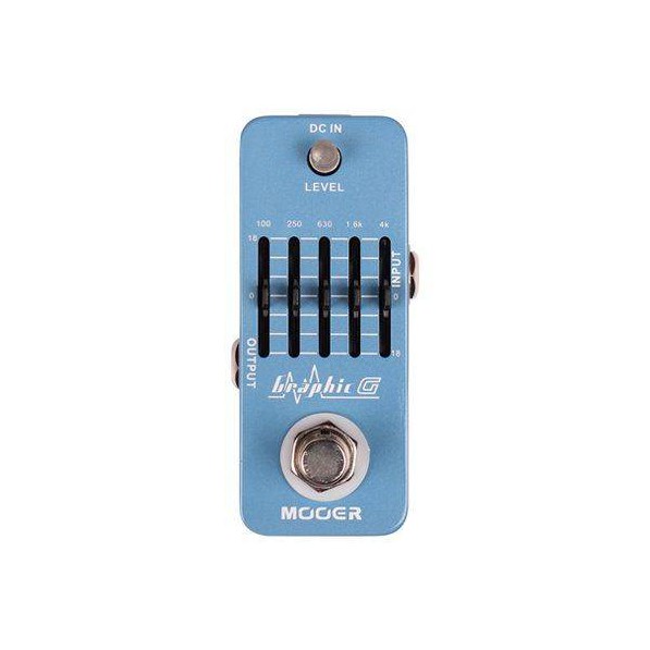 Mooer Graphic G 吉他專用5段等化器EQ【Guitar Equalizer Pedal】【GG】