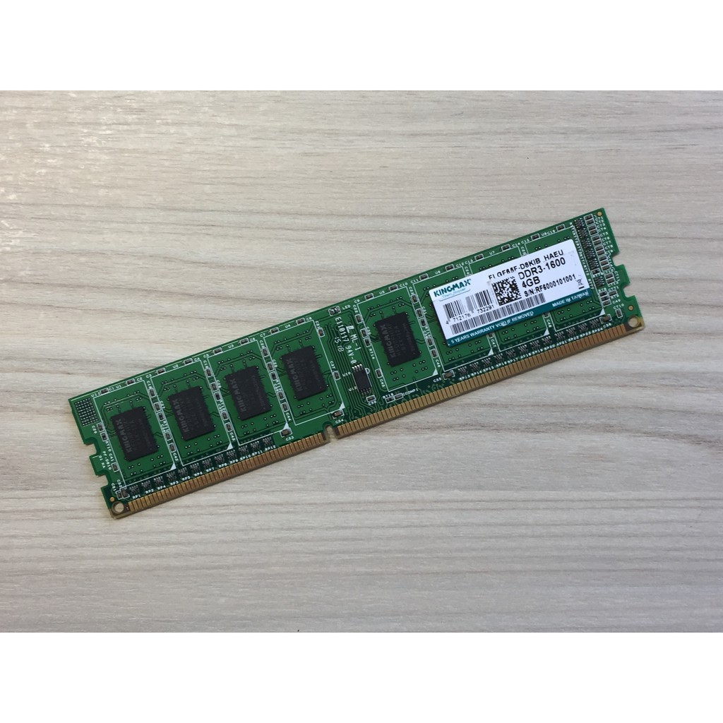 ⭐️【勝創科技 KINGMAX 4G️B DDR3 1600】⭐ 二手/單面/有瑕疵/個人保固一個月