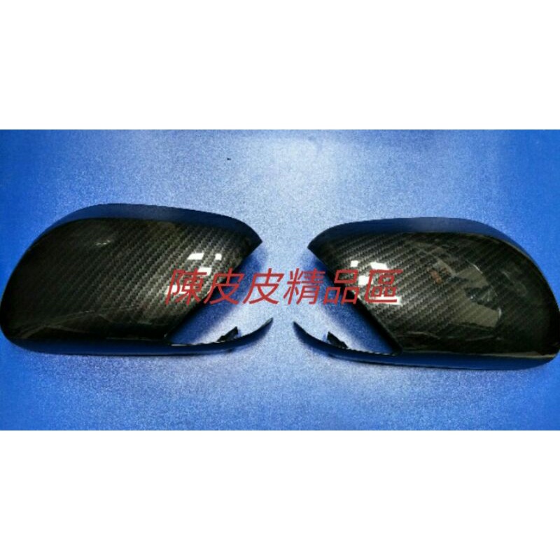 TOYOTA 豐田 YARIS 07-13 VIOS 12-13分有燈款 無燈款 直上後視鏡外蓋 卡夢水轉印CARBON