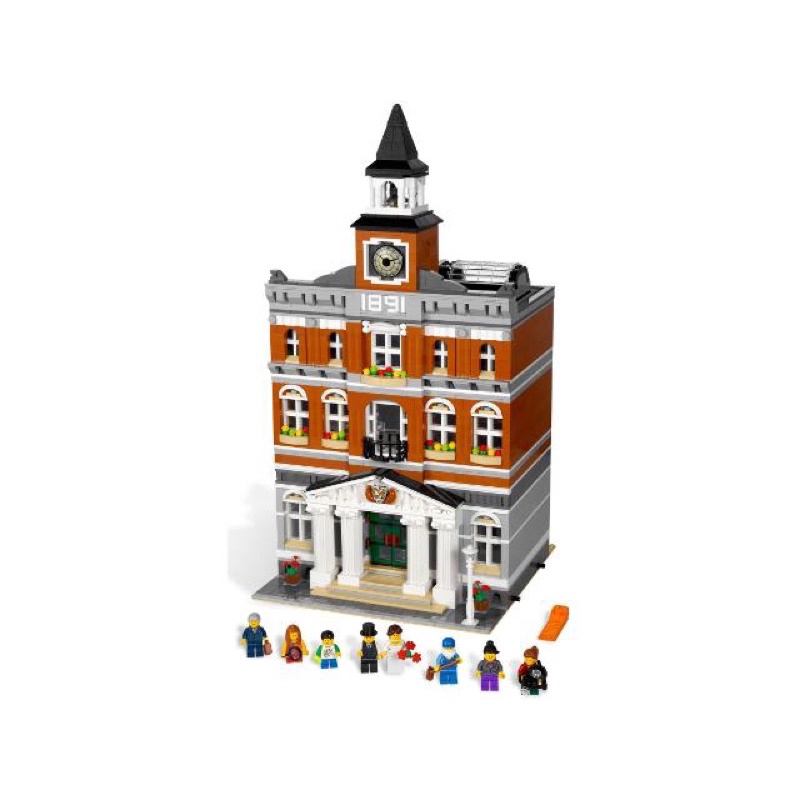 《蘇大樂高賣場》LEGO 10224 市政廳 (二手) 街景 絕版