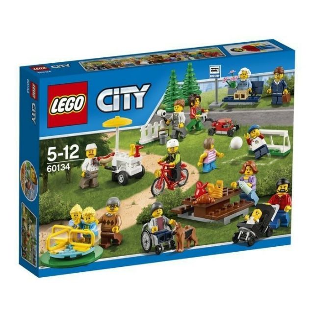 正版樂高! LEGO 60234 60134 城市city  公園 歡樂 人偶包