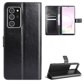 SAMSUNG 三星 Galaxy Note20 5G 手機殼翻蓋 PU 皮革錢包後蓋三星 Note20 Note 20