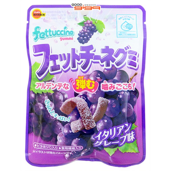 fettuccine葡萄口味軟糖