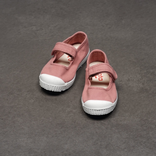 CIENTA 西班牙帆布鞋 76997 52 粉紅色 經典布料 童鞋 瑪莉珍
