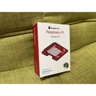 Raspberry Pi Sense HAT 樹梅派全彩 8x8 RGB LED 陣列顯示、五鍵操縱桿及感測器擴充模組