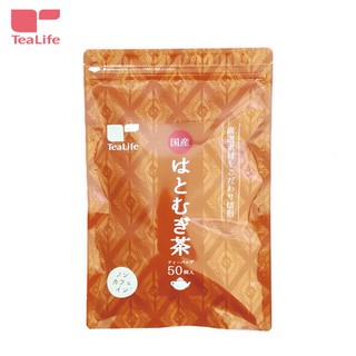 【TeaLife】提來福 日本國產薏仁茶 鳩麥茶 50包 無咖啡因 健康茶 茶包 日本靜岡茶鋪 日本直送
