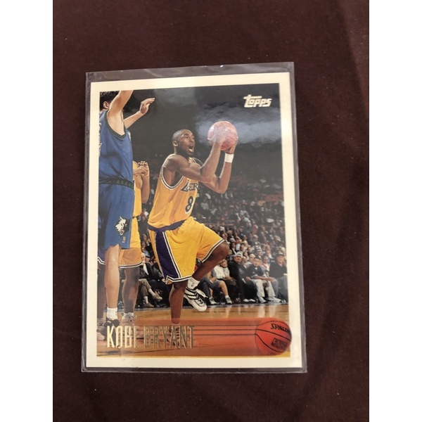 KOBE BRYANT 1996-97 Topps Basketball ROOKIE Card #138