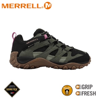 【MERRELL 美國 女 ALVERSTONE GORE-TEX 登山鞋《青苔綠》】ML135210/越野鞋/戶外鞋