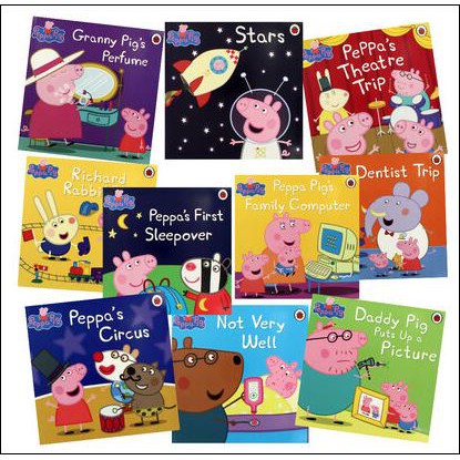 【書酷英文書】【粉紅豬小妹｜佩佩豬】Peppa Pig Circus Bundle 10 Books (-PPCB-)