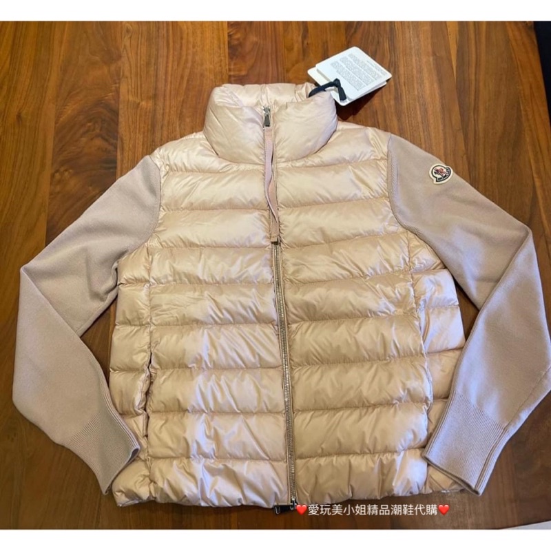 MONCLER 盟可睞 女款 針織拼接羽絨外套 ❄️